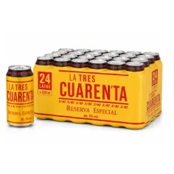 Cerveza LA TRES CUARENTA