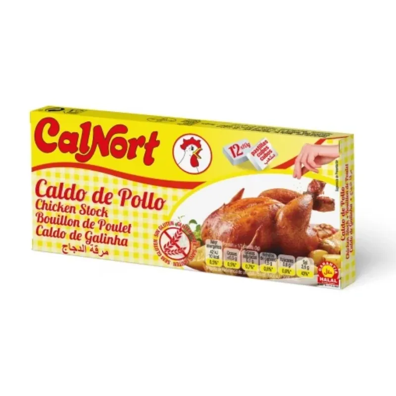 Cuadritos de Caldo Pollo