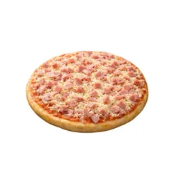 Pizza de Jamón Casera