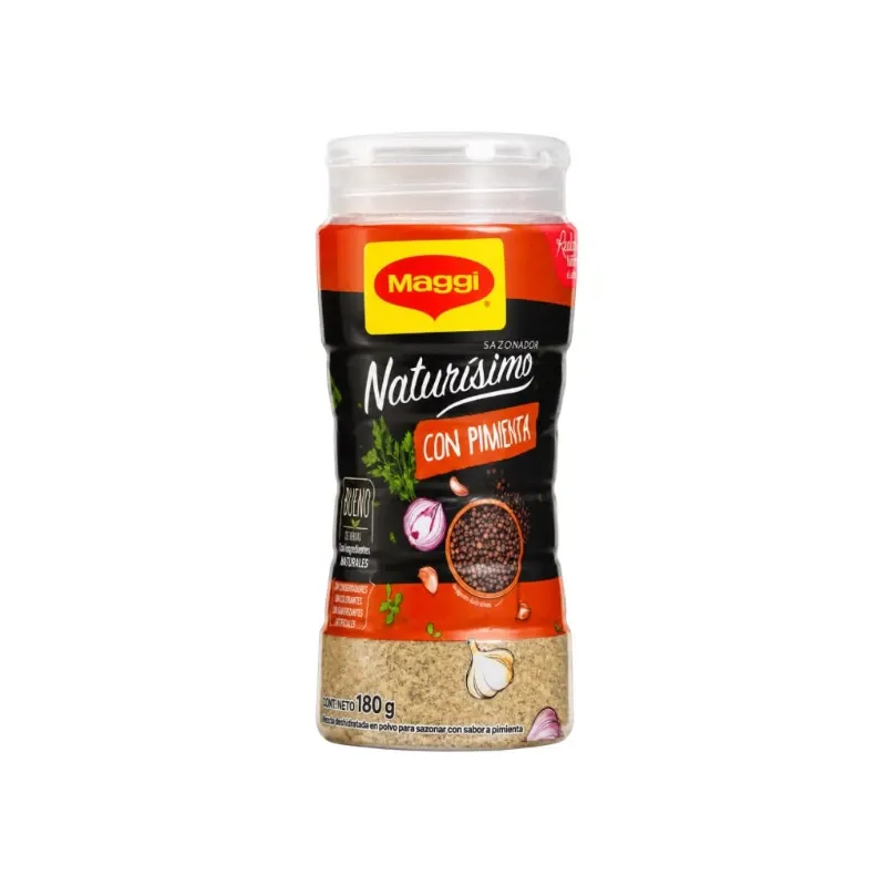 Sazón Maggi con Pimienta