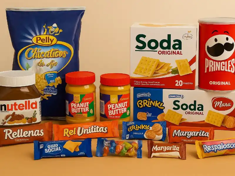 Confituras, helados.