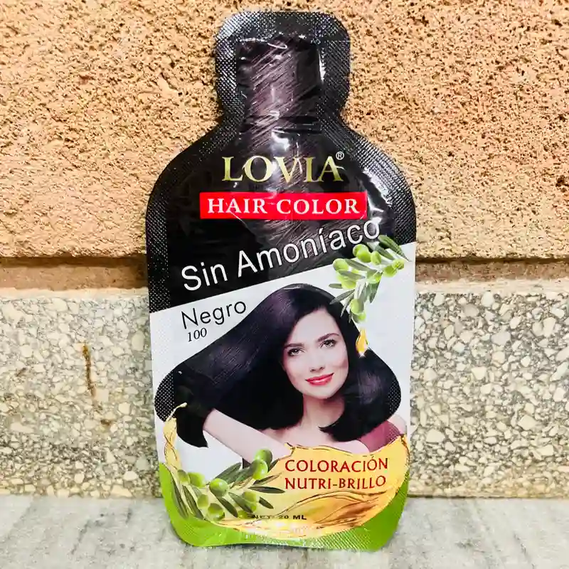 Champú color tinte negro 