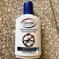 Crema repelente de mosquitos 