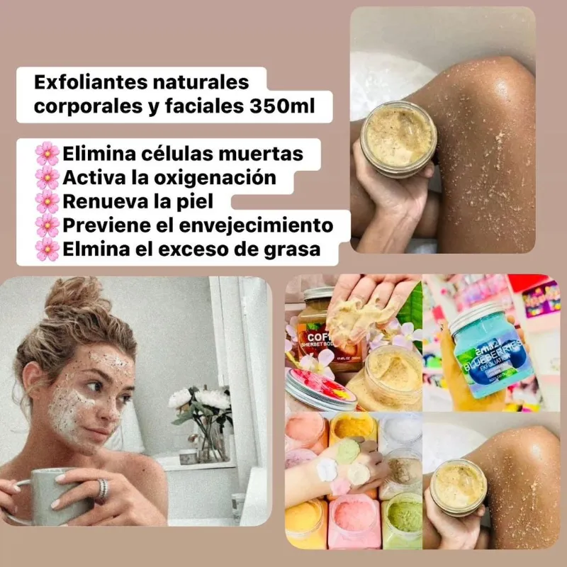 Exfoliantes Naturales 