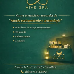 Cursos presenciales avanzados de "masaje postoperatorio y aparatología"