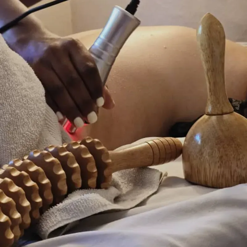 Maderoterapia+ Radiofrecuencia Cuerpo Entero)