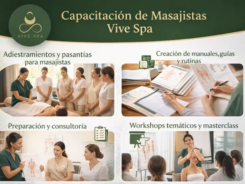 Capacitación de masajistas