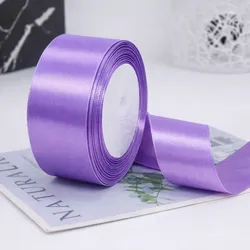 Cinta de satén color morado. 💜