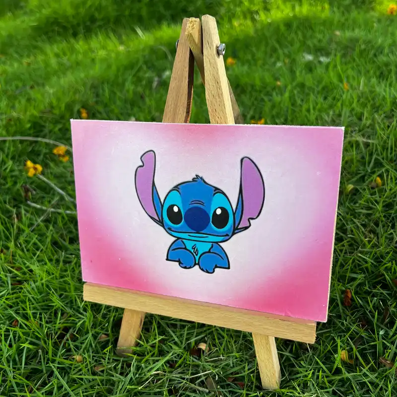 Mini cuadritos con su caballete.🎨