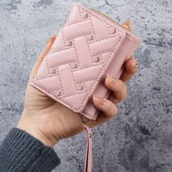 Monedero mini en rosado
