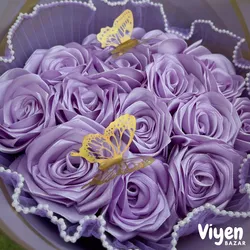 Ramo de rosas moradas.💜