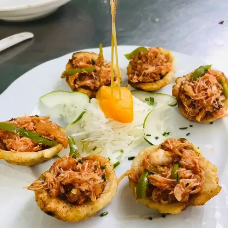 Tostones Rellenos- Stuffed Plantain