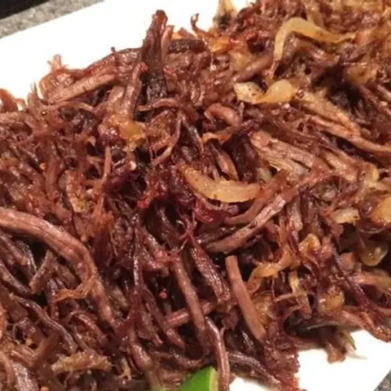 Vaca Frita- Shredded Sauteed Beef