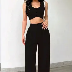 Conjunto de pantaloneta negro