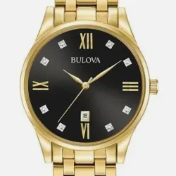 Bulova Diamond Accent Calendar 40 mm watch 