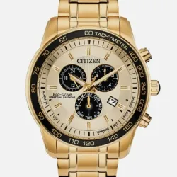 Citizen Ecodrive Perpetual Calendar 44 mm gold watch mens 