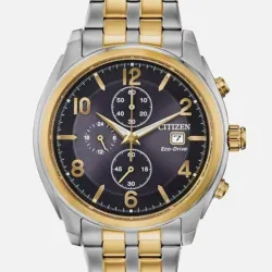 Citizen Ecodrive  Chronograph mens 43 mm watch 