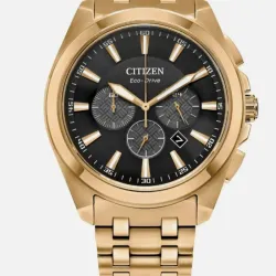 Citizen Ecodrive Peyten 41 mm gold watch 