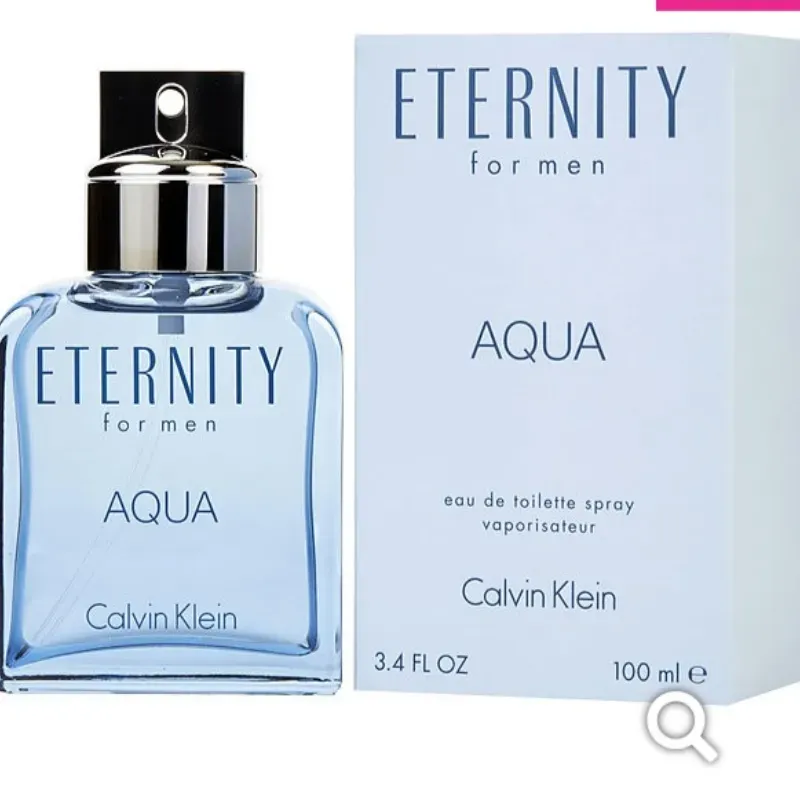 CK Eternity Aqua For Men by Calvin Klein. 3.4 OZ eau de Tollete. USA