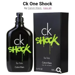 Ck One Shock by Calvin Klein. 3.4 Oz eau de toillete . Usa 