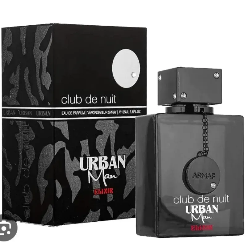 Club de Nuit urban man Elixir. 3.4 Oz eau de Perfum 