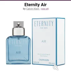 Eternity Air by Calvin Klein. 3.4 Oz eau de Toillete. Usa 