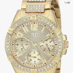 Guess whatch Women's gold cristal Acents 