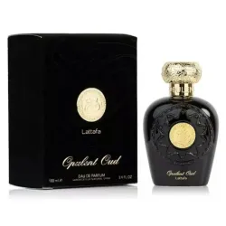 Lattafa Opulent Oud - Eau de Parfum en espray unisex, 3.4 onzas