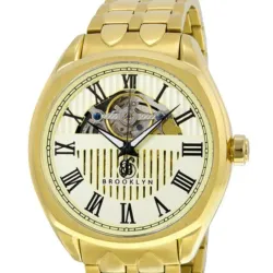 Reloj Brooklyn Dunhan automático skeleton 46mm 