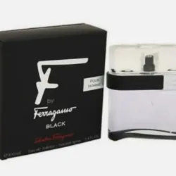 Salvatore Ferragamo Black. 3.4 Oz eau de toillete 