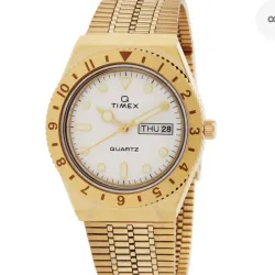 Timex  Reloj de cuarzo con esfera color crema para mujer TW2U95800