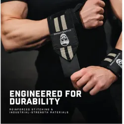 Muñequeras de halterofilia (18")