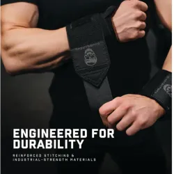 Muñequeras de halterofilia (18")