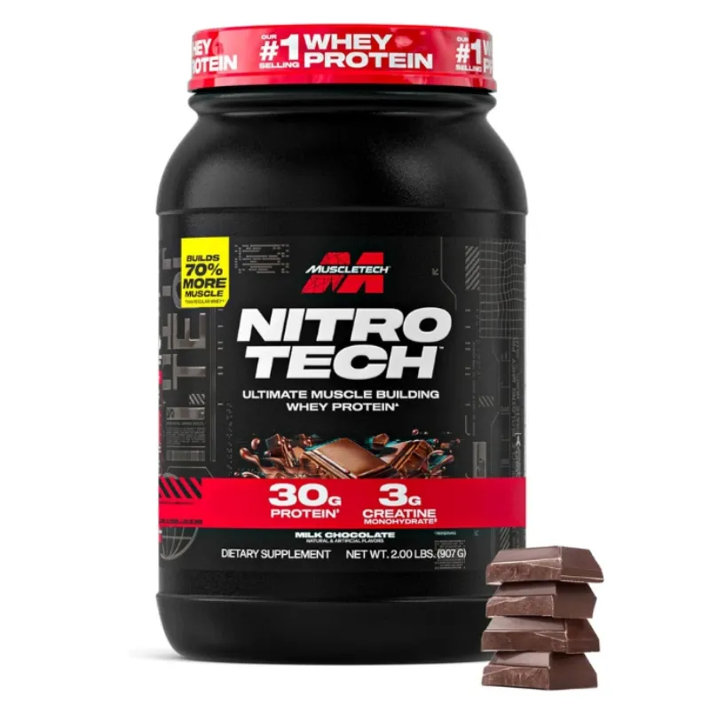 Whey Protein: Nitro-Tech (2 lbs)