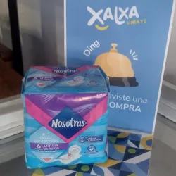 Almohadilla Sanitaria Nosotras Larga Clásica 6 piezas