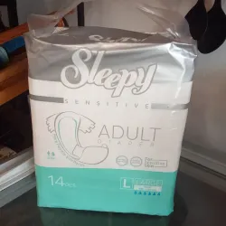 Eco Sleepy Panal Adulto Talla  L 14pcs