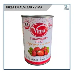 Fresa en almibar vima