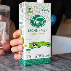 Leche entera Vima