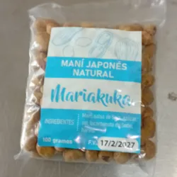 Maní Japonés Natural MariaKuka