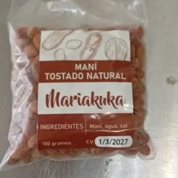 Maní tostado Natural MariaKuka