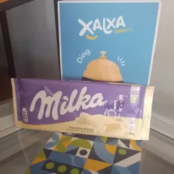 Milka Chocolate Blanco 
