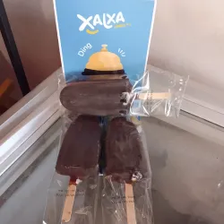Paleta de Helado con cobertura de chocolate