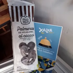 Palmeras de Hojaldre al Cacao
