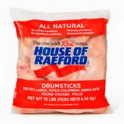 Paquete muslo de pollo de 10 LB