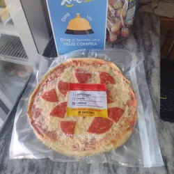 Pizza precocida de Chorizo