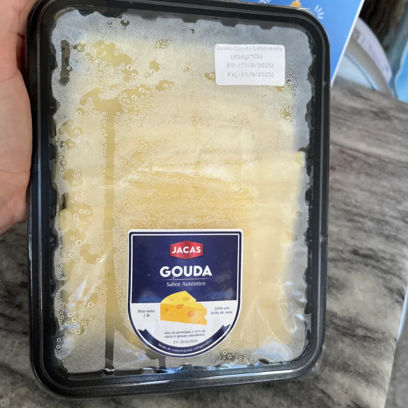 Queso Gouda Jacas lazqueado 1lb