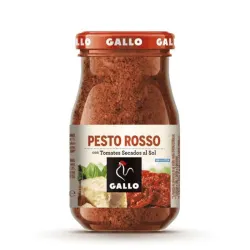 SALSA PARA PASTAS AL PESTO ROSSO GALLO