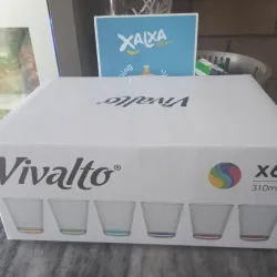 Set de vasos cristal Vivalto 6 piezas 310ml