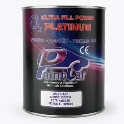 PaintCar O2 Platinum Ultra Fill Power Primer 5:1 (Gris Claro)