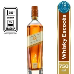 Whisky Jhonnie Walker Añejo 18 Años